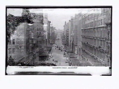 Elizabeth Street, Melbourne, 1920–54