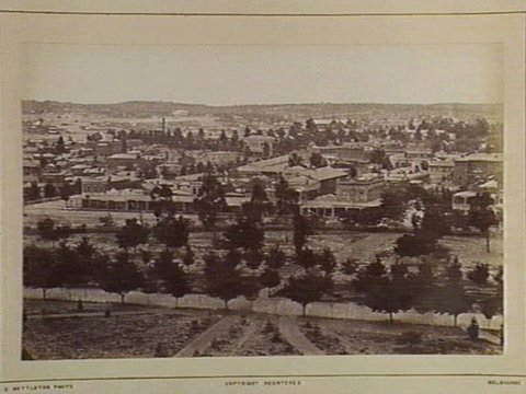 Sandhurst. East View 100 Miles N. from Melbourne, 1870–80