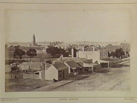 Queenscliff. South View from Adman's Hotel 40 Miles from Melbourne, 1870–80