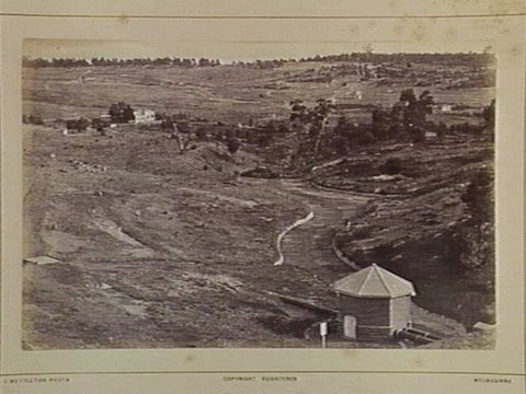 Gong Gong. Ballarat Water Works, 100 Miles W from Melbourne, 1870–80