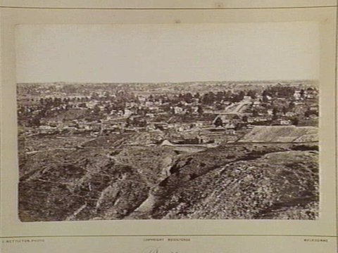 Ballarat. North View 100 Miles N from Melbourne, 1870–80