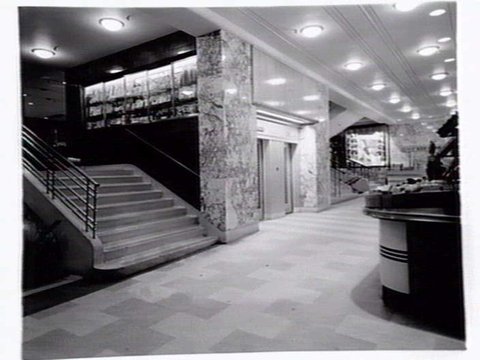 Interior of ground floor Coles', 299-307 Bourke Street, Melbourne designed by Harry Norris, c. 1940