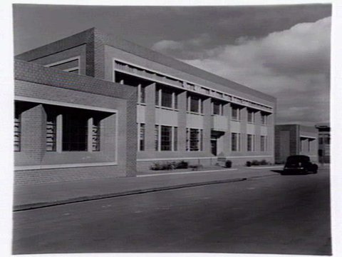 William Angliss Food Trades School, LaTrobe Street, Melbourne, designed by Percy Everett, c. 1941
