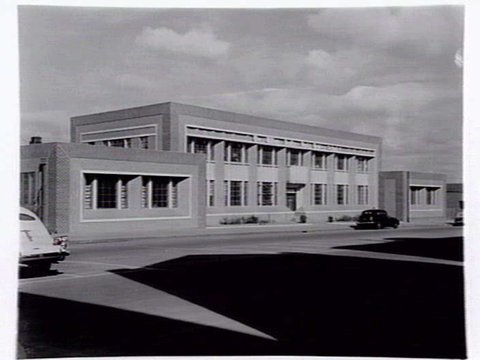 William Angliss Food Trades School, LaTrobe Street, Melbourne, designed by Percy Everett, c. 1941
