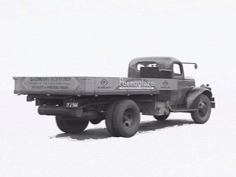 Glazebrooks Australia Pty Ltd, 81 - 87 King William Street, Fitzroy, delivery truck, c. 1943