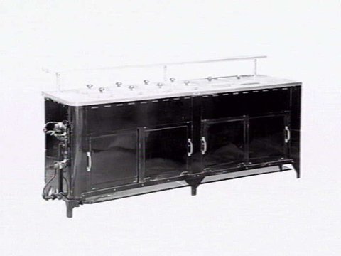 Gas refrigerator and ice cream refrigerator by Gardner & Naylor, South Melbourne, 1944–50