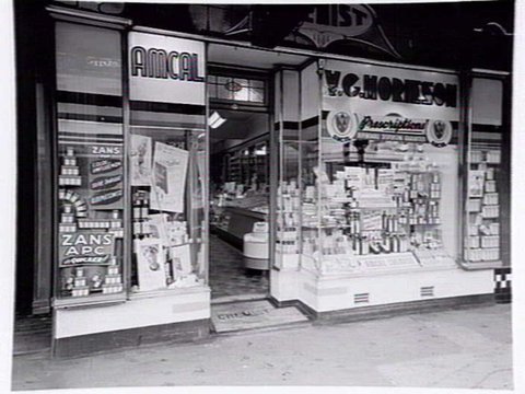V.C. Morieson, AMCAL Chemist, 116 Glenferrie Rd. Malvern, 1947