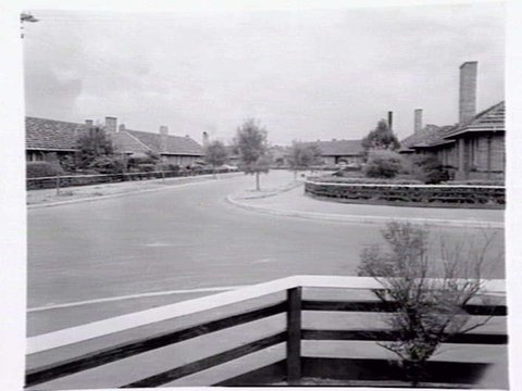 Housing Commission of Victoria houses in the vicinity of Clarke St., on the Northcote, 1949