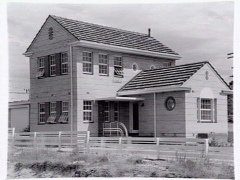 Toorak Police Station, Orrong Rd, 1949