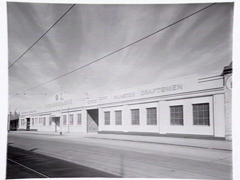 Picton Hopkins P/L, plaster manufacturer, 128 Church St., Richmond, 1949