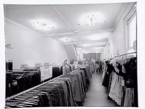Interior of Rocks Self-Service Store, Little Collins Street, c. 1951