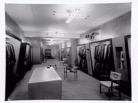 Interior, Martin Collins Menswear, 306 Little Collins Street, Melbourne, c. 1951