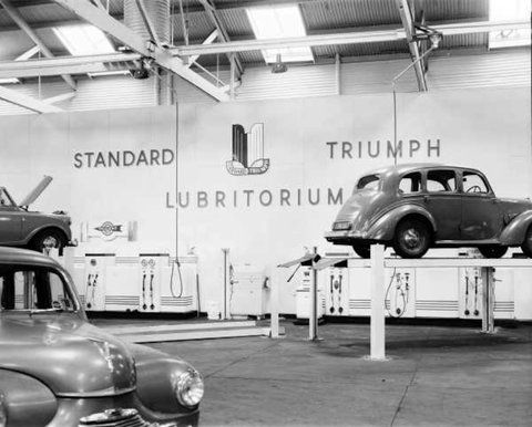 Standard Cars Ltd, Motor Car Service Division, 568 Elizabeth Street, Melbourne, c. 1951