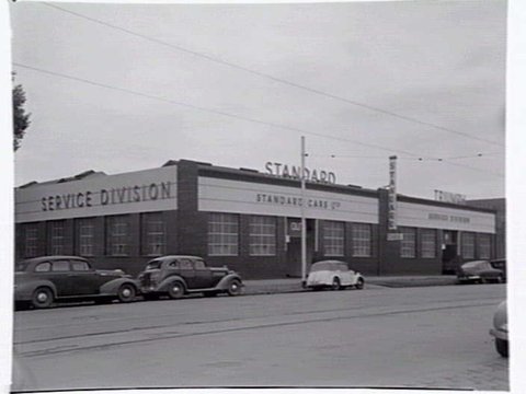 Standard Cars Ltd, Motor Car Service Division, 568 Elizabeth Street, Melbourne, 1948–54