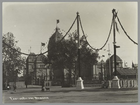 Exibition [i.e. Exhibition] Building. Melbourne, 1939