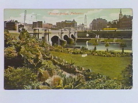 Princes Bridge, Melbourne, c. 1907