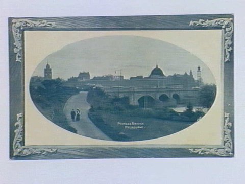 Princes Bridge. Melbourne, c. 1908