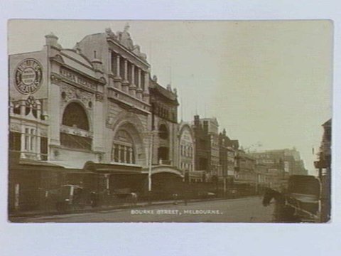 BOURKE STREET, MELBOURNE, c. 1912