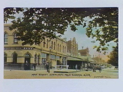 MAIN STREET. DANDENONG FROM COLONIAL BANK, c. 1910
