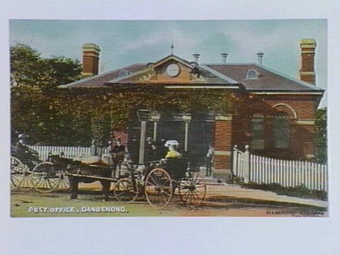 POST OFFICE, DANDENONG, c. 1910