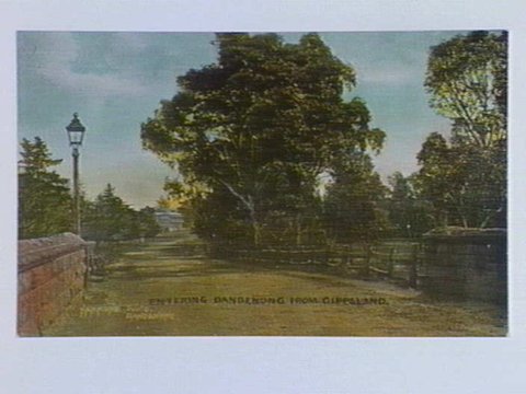 ENTERING DANDENONG FROM GIPPSLAND, c. 1910