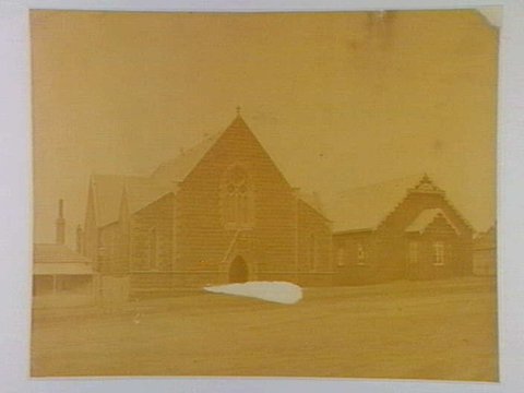 Independent Church and School, Lennox Street Richmond, 1861