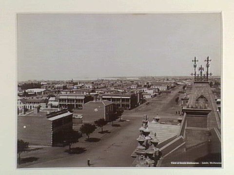 View of South Melbourne, 1876–94