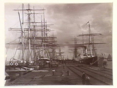 Sandridge Railway Pier, 1876–94