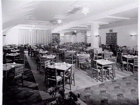 Ambassador's Cafe, Basement, Capitol House, 109-111 Swanston Street, Melbourne - interior, 1937–43