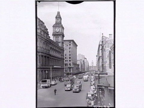 Elizabeth St. Post Office Melbourne, 1948