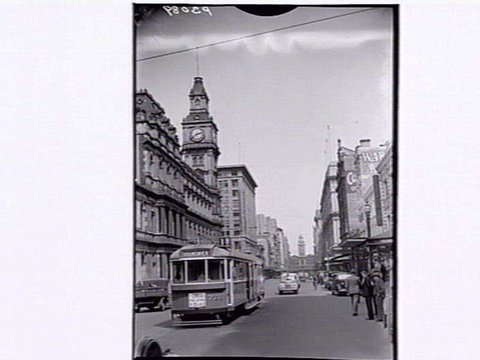 Elizabeth St. Post Office Melbourne, 1948