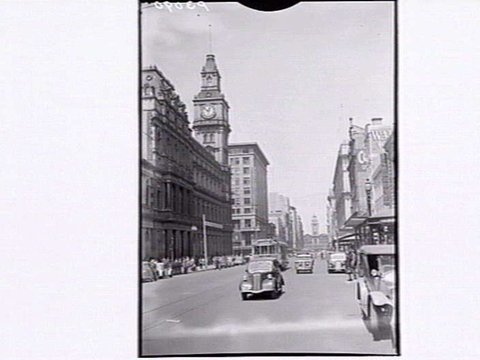 Elizabeth St. Post Office Melbourne, 1948