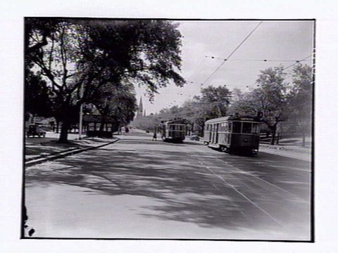 St. Kilda Road, Melbourne, 1948