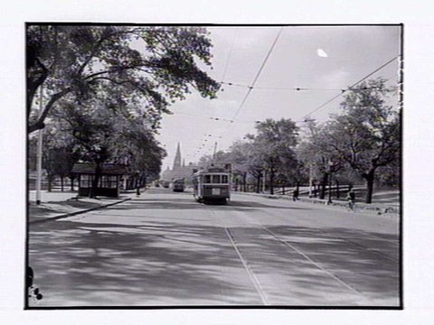 St. Kilda Road, Melbourne, 1948