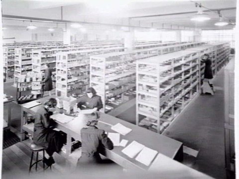 STORE STEWARY ST. R'MOND i.e. Richmond, part of war effort in aircraft manufacture, c. 1943