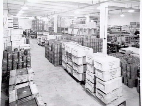 STORE STEWARY ST. R'MOND i.e. Richmond, part of war effort in aircraft manufacture, c. 1943