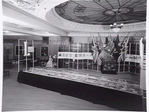 Historical exhibition, with a maritime flavour, in the Port Authority Building, Market St., Melbourne, 1948