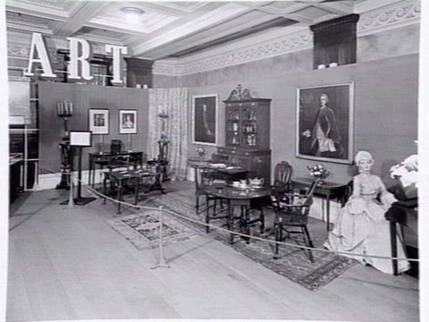 Historical exhibition, with a maritime flavour, in the Port Authority Building, Market St., Melbourne, 1948