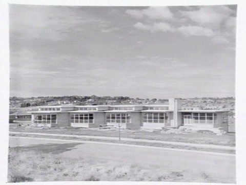North Balwyn State School nearing completion, 1949