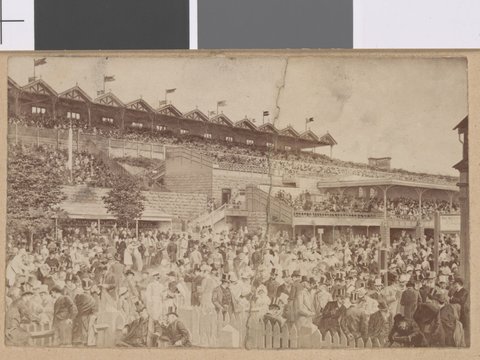 Flemington Racecourse, 1890?