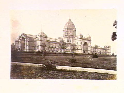 Melborne Exibition [i.e. Melbourne Exhibition], 1885–87