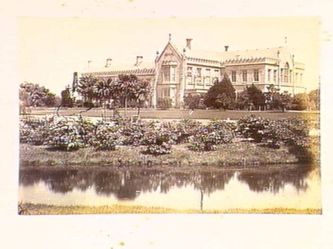 University Melborne [i.e. Melbourne], 1885–87
