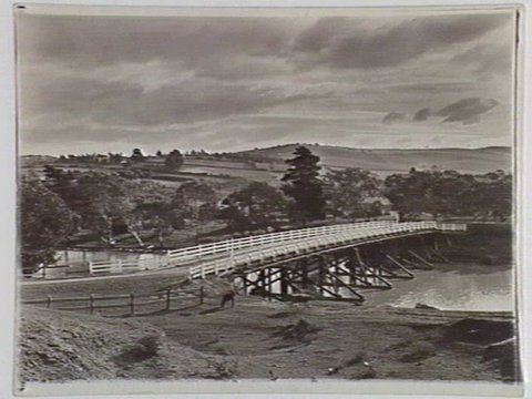 Old Princes Bridge, Geelong, 1937