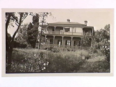 Grace Park House, Hawthorn, 1933