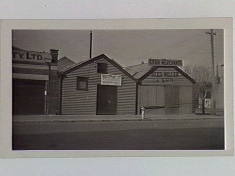 Rees Millers Mill [corner] Gipps [and] Wellington Sts, Collingwood, 1934