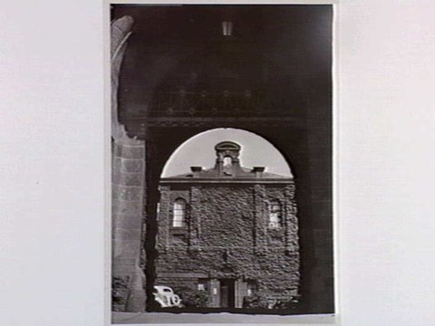 Old Melbourne Gaol, cnr. Russell and Victoria Streets, 1937