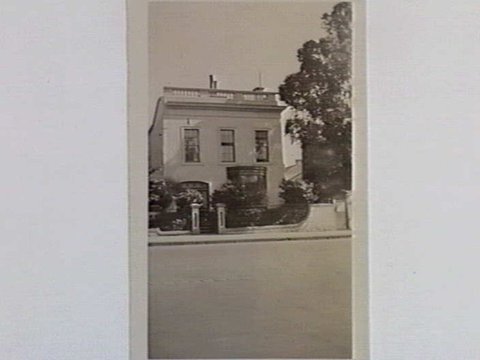 Victorian Benevolent Home, near the north-eastern corner of Latrobe and Russell Streets, 1935