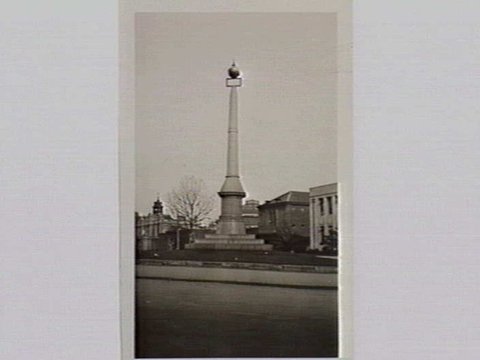 Eight Hour Day monument, Melbourne, 1933