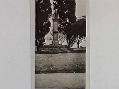 Pioneers Memorial, Flagstaff Gardens, Melbourne, 1933