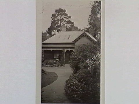 Cottage of Baron von Mueller, Royal Botanic Gardens, Melbourne, 1933